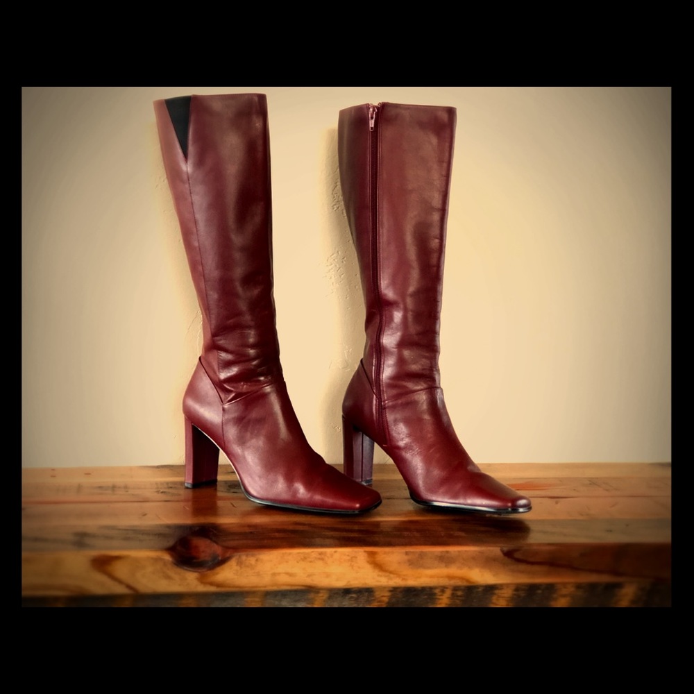 ❤️ Anne Klein 2, High-Heeled, Knee High Boots 👢